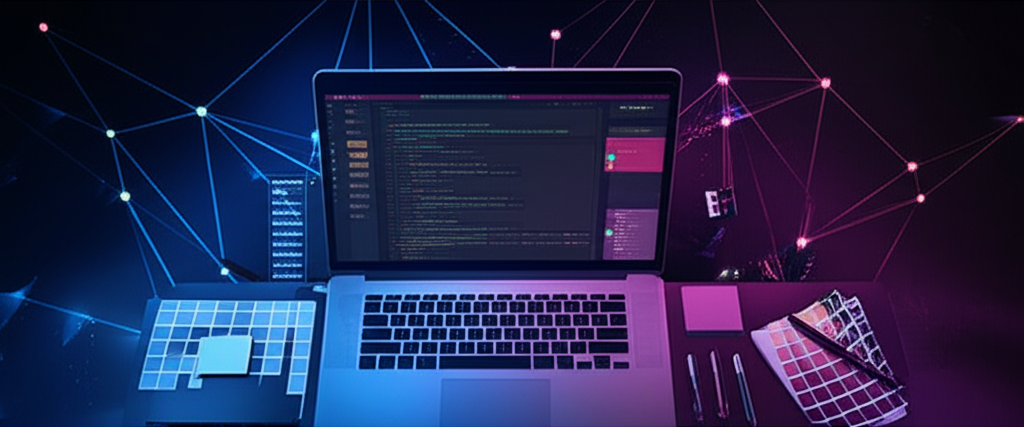 Web Design for Home Service Businesses - Abstract Digital Concept